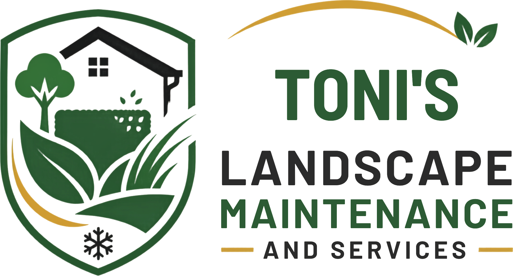 Toni's Landscape Maintenance and Services logo